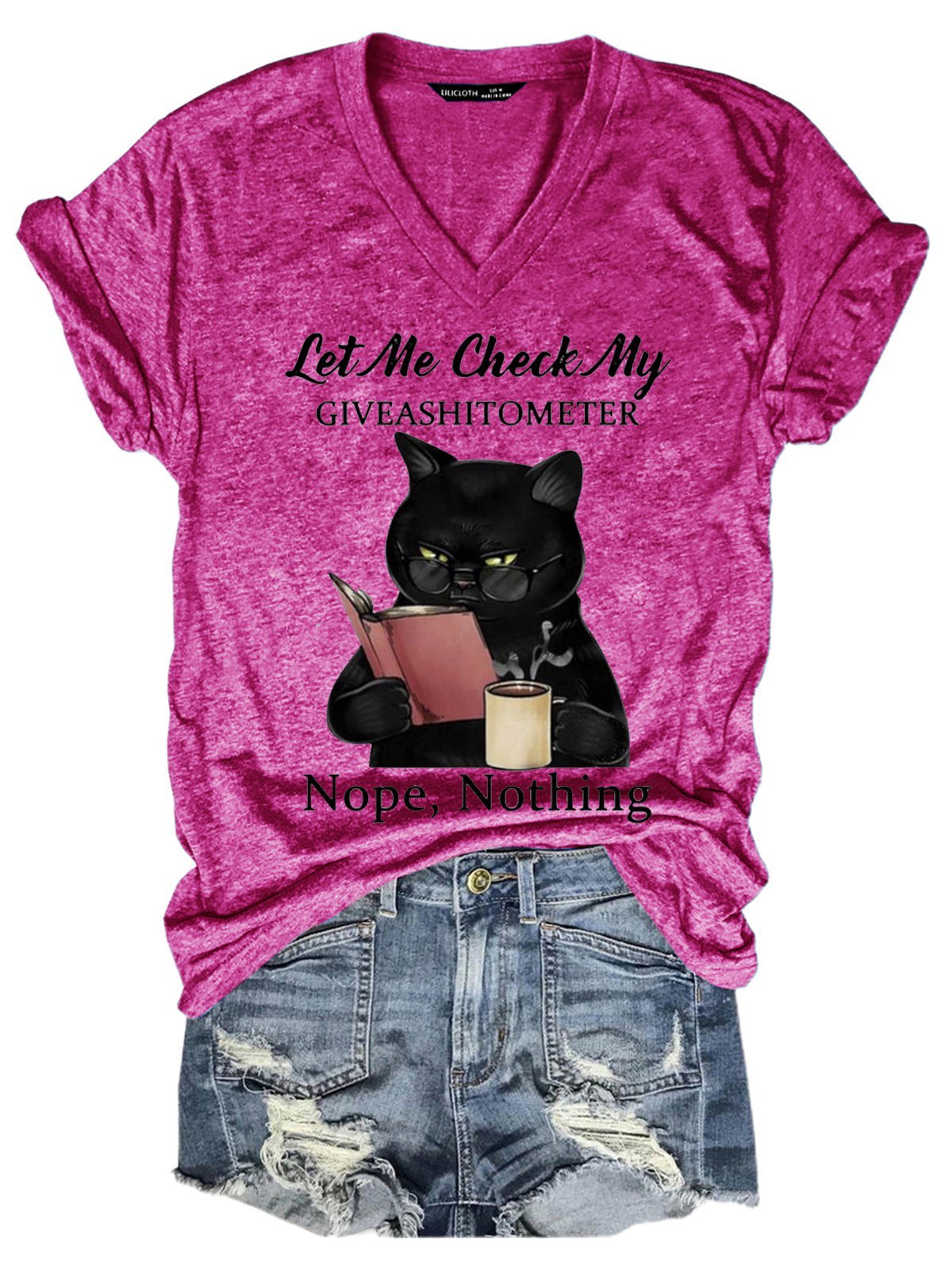 Let Me Check My Give A Shitometer T-shirt