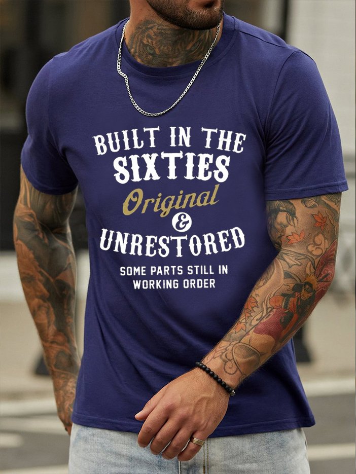 Men's Built In The Sixties Printed T-shirt