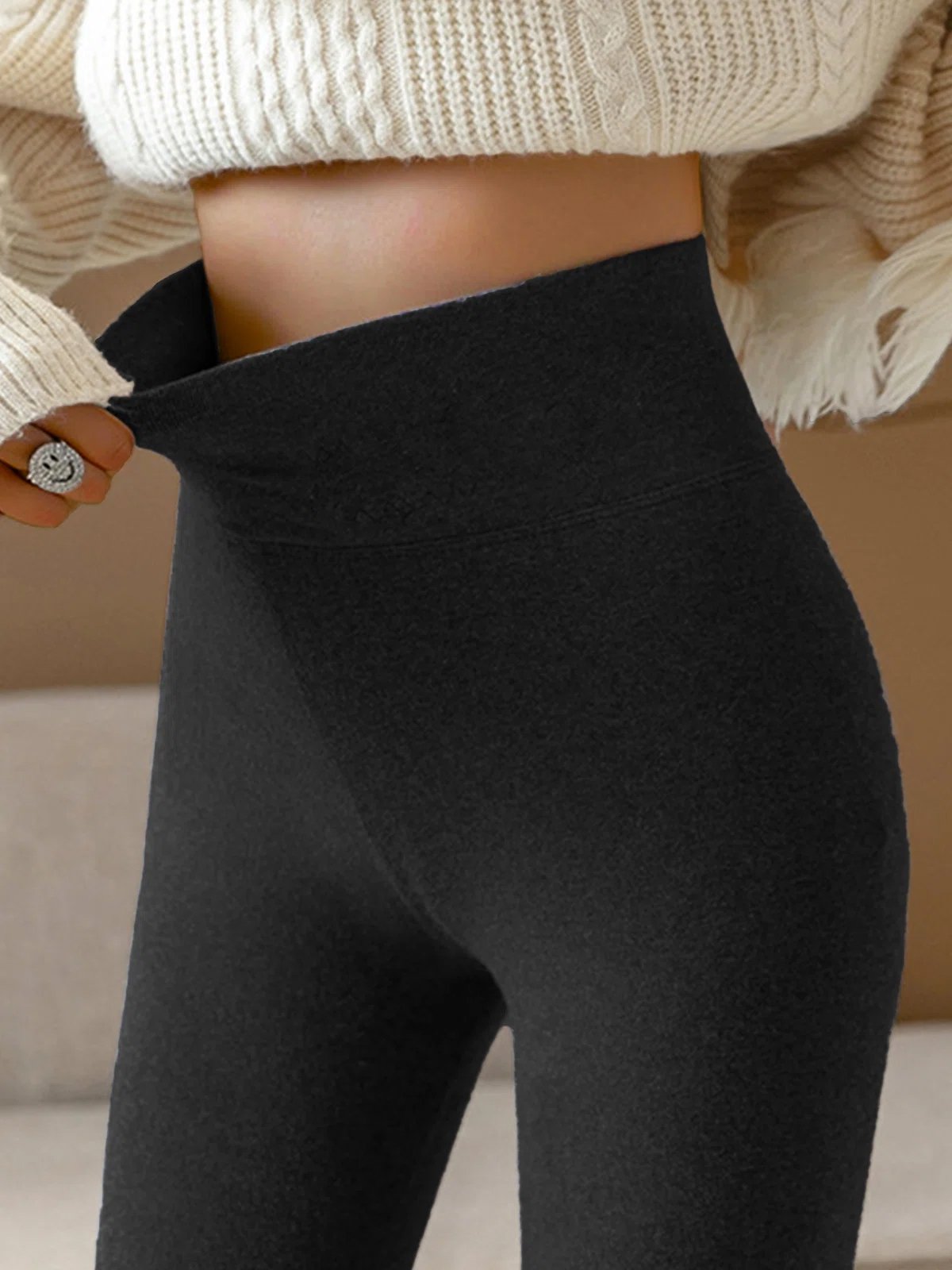 Basic Elasticity Skinny Solid Leggings