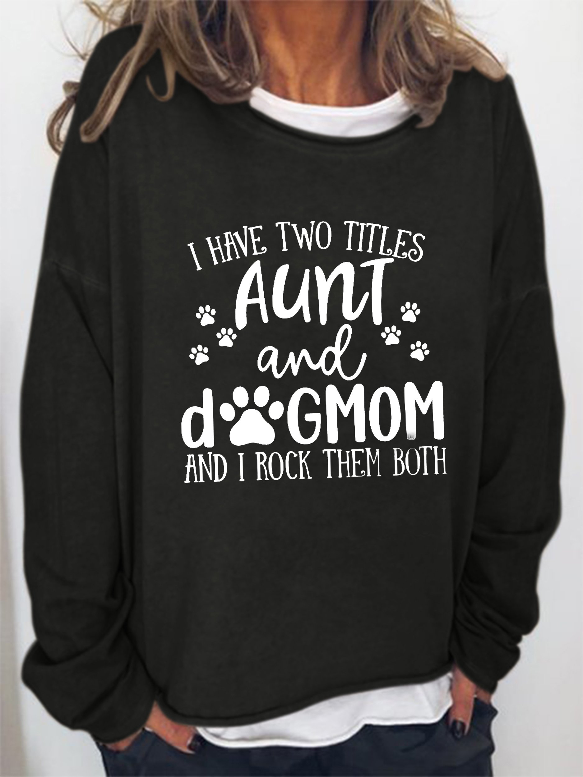 Dog Mom&Auntie Sweatshirts