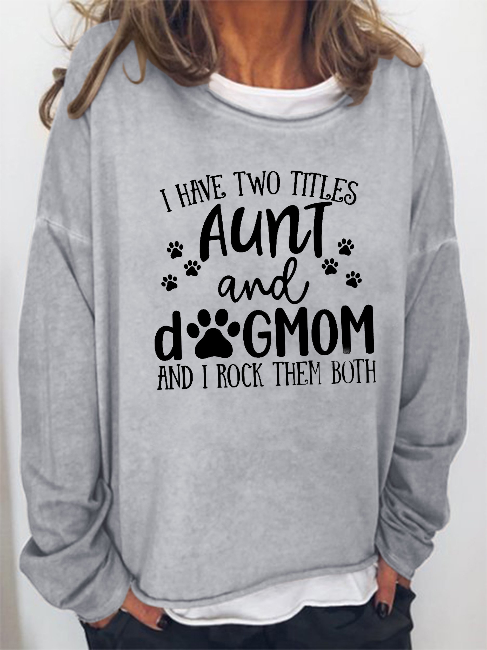 Dog Mom&Auntie Sweatshirts