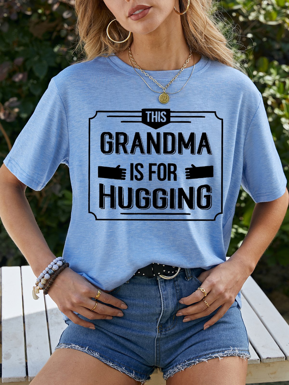 Grandma Is For Hugging Women's T-shirt