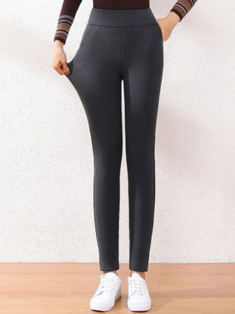 Basic Elasticity Skinny Solid Leggings