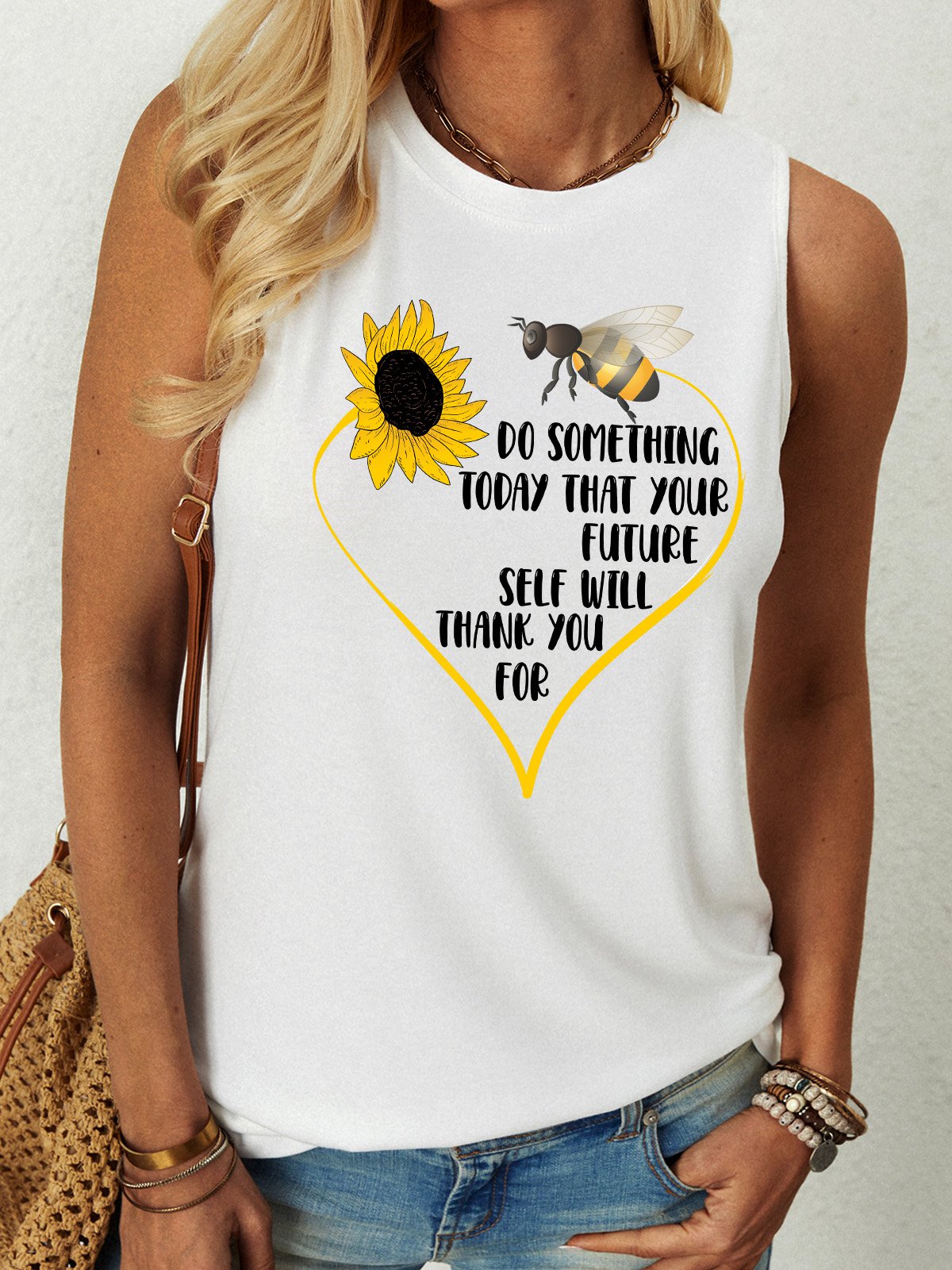 Lilicloth X Y Do Something Today That Your Future Self With Thank You For Women's Tank Top