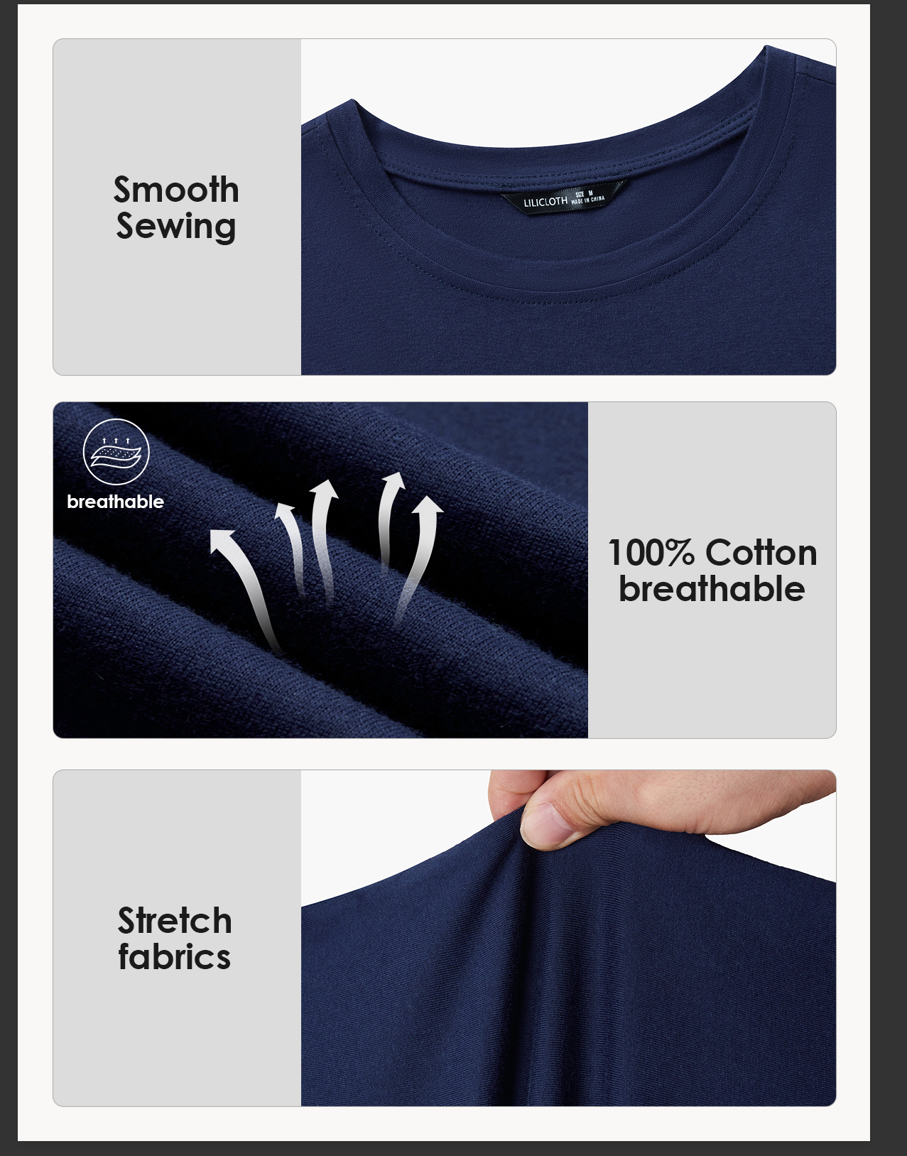 Men’s There's A Fine Line Between Genius & Crazy I Like To Use That Line As A Jump Rope Cotton Casual T-Shirt