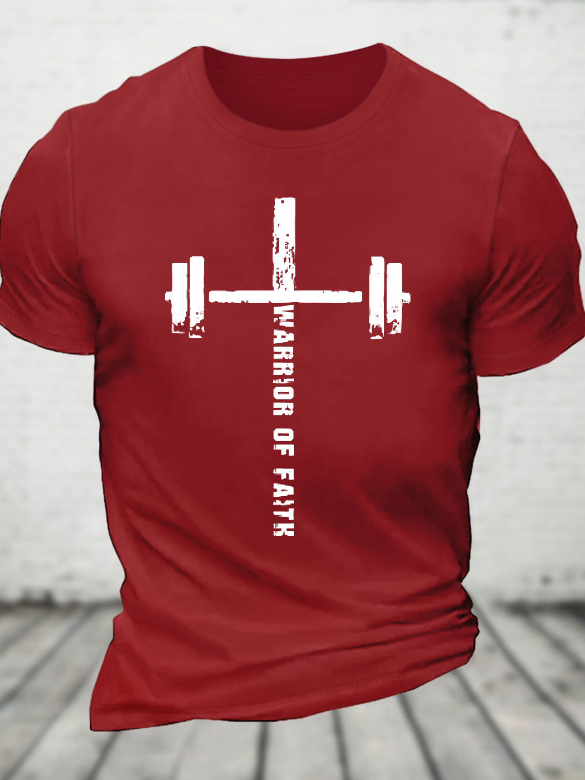 Warrior Of Faith Cotton T-Shirt
