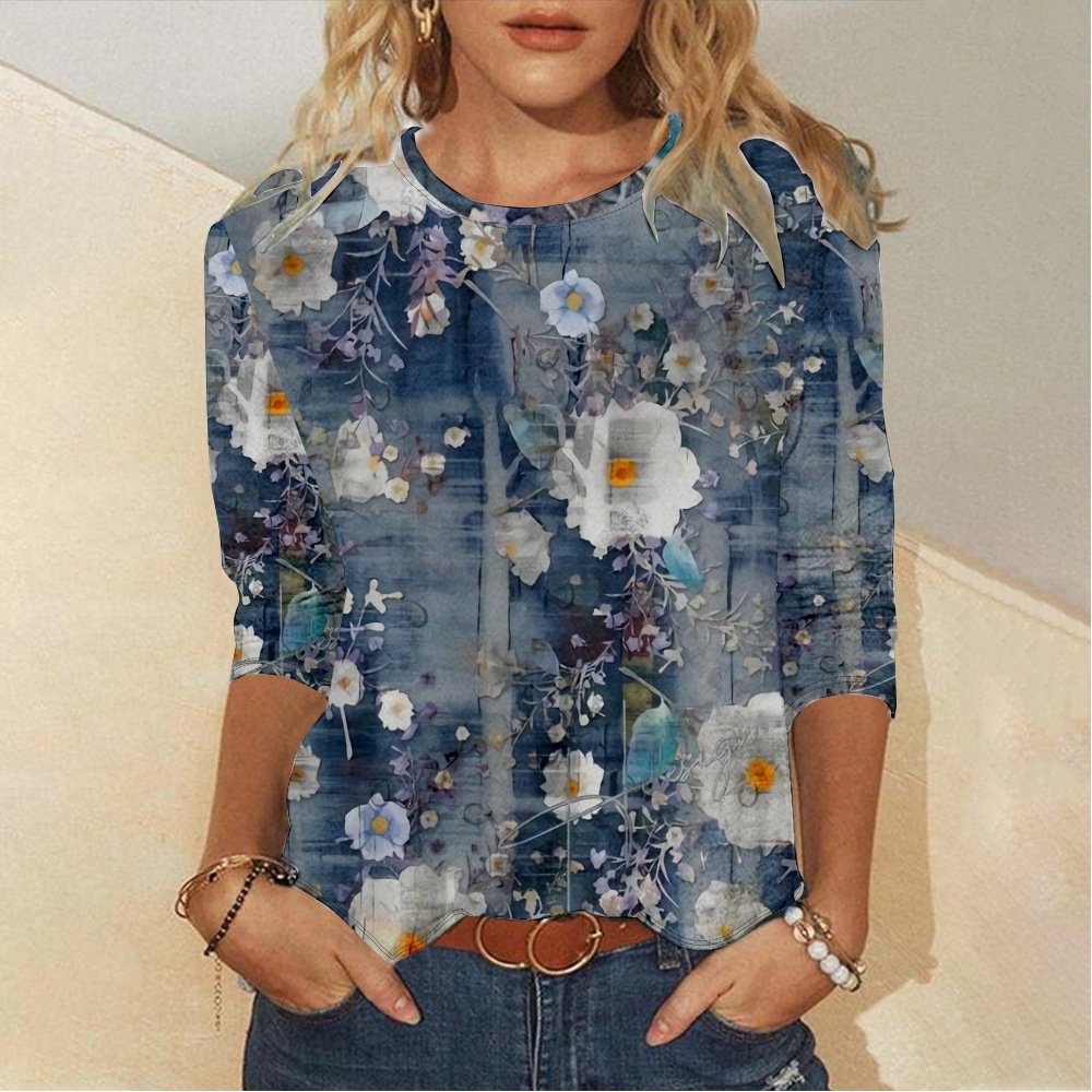 Casual Crew Neck T-Shirt