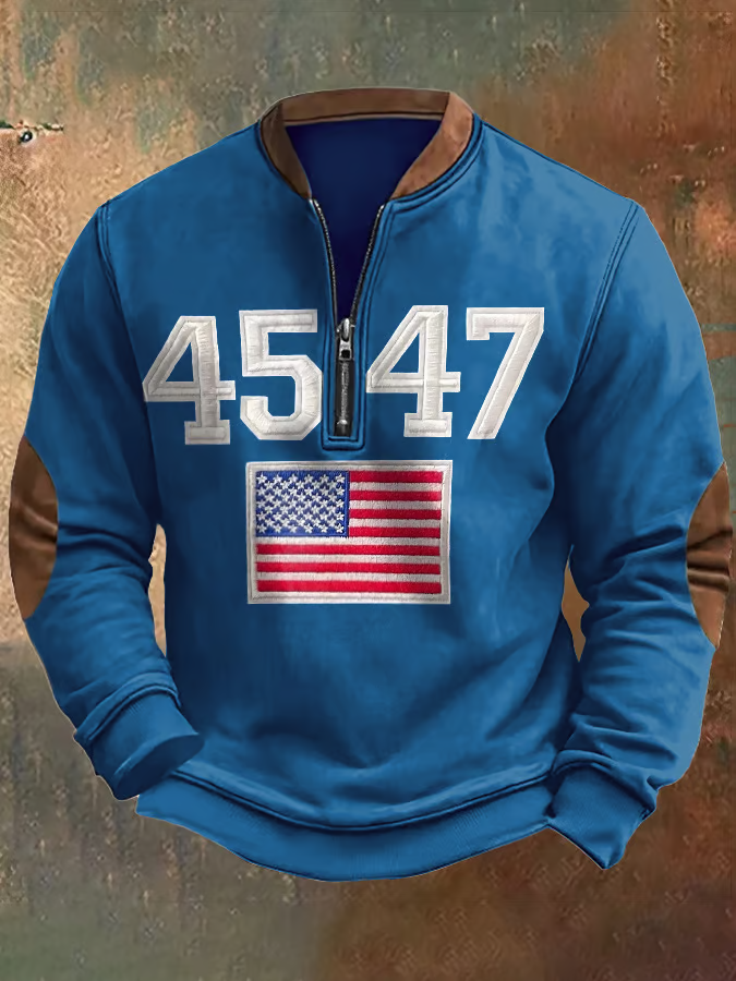 Men's Vintage Flag Sweatshirt
