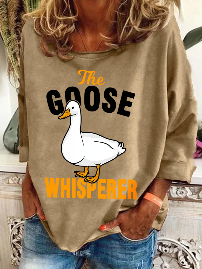 Goose Geese Whisperer Casual Sweatshirt