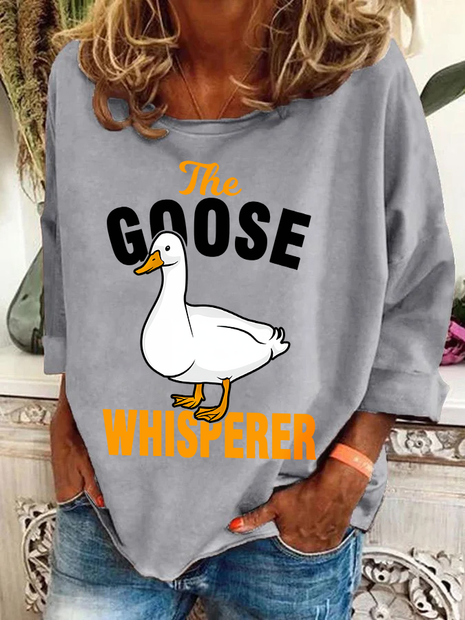 Goose Geese Whisperer Casual Sweatshirt