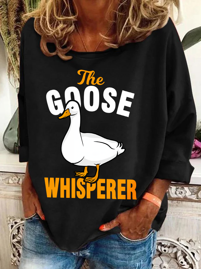 Goose Geese Whisperer Casual Sweatshirt