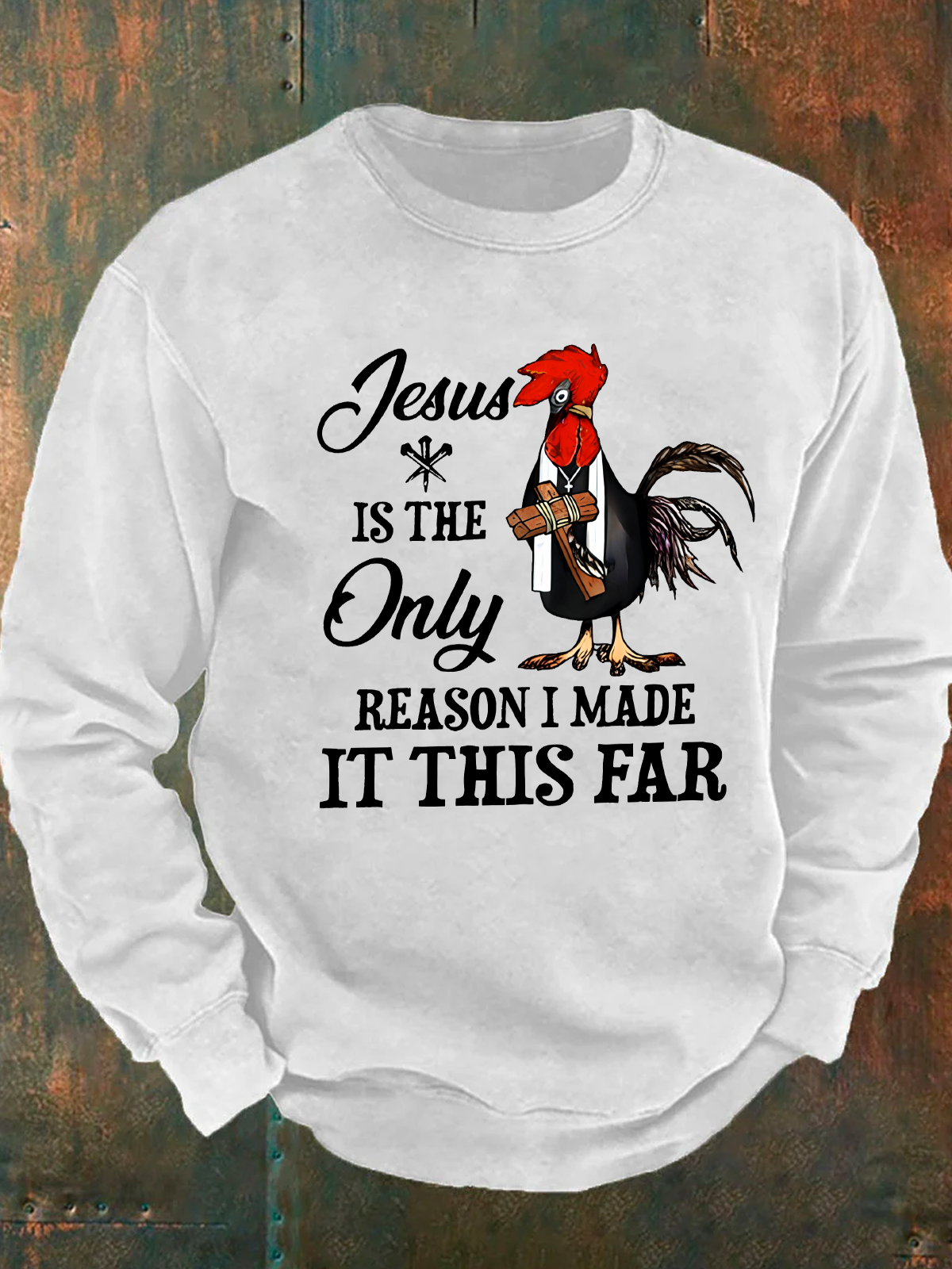 𝙅𝙚𝙨𝙪𝙨 𝙄𝙨 𝙩𝙝𝙚 𝙍𝙚𝙖𝙨𝙤𝙣 Men's Casual Sweatshirt