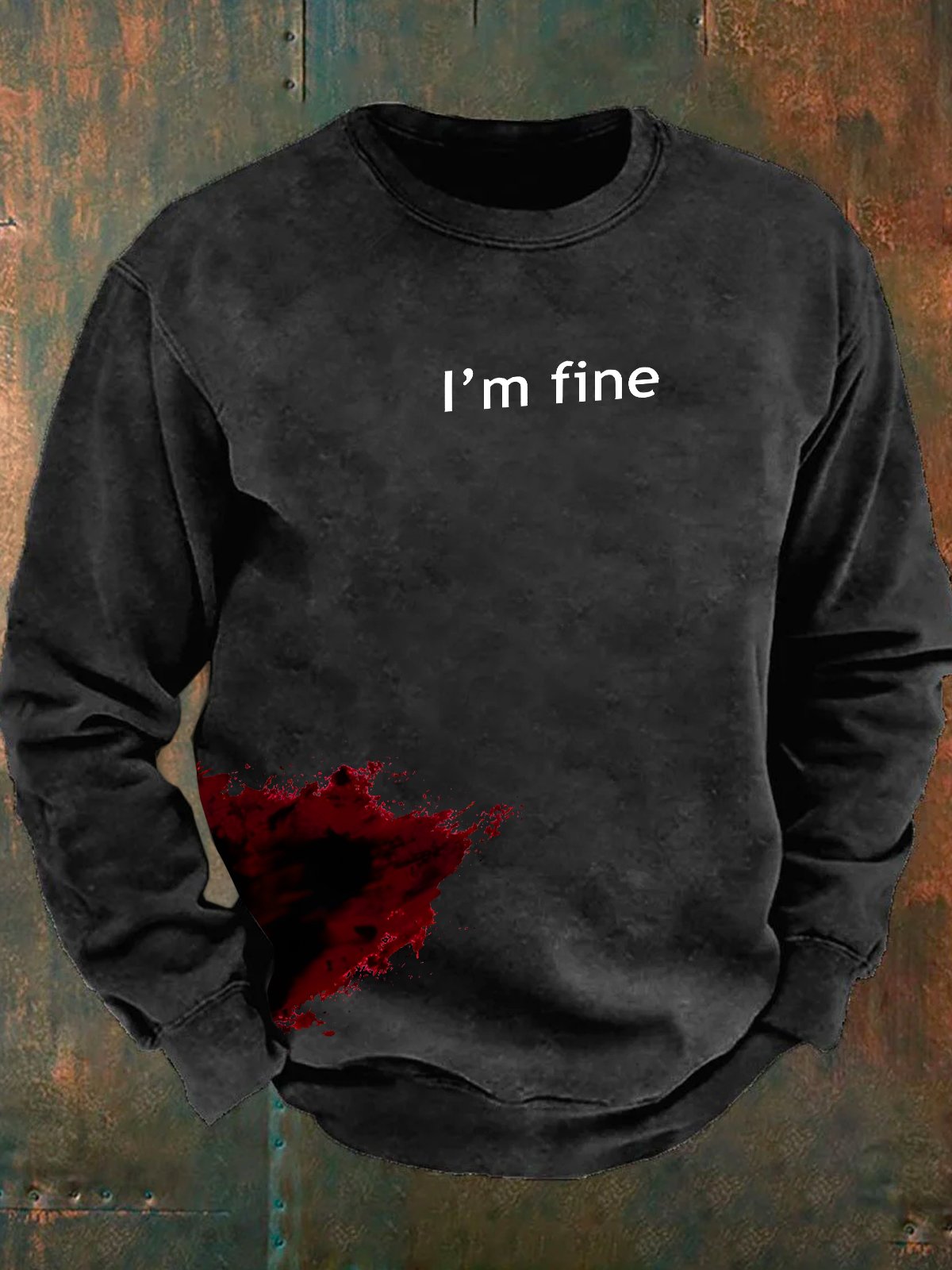 I'm Fine Men's Casual Sweatshirt