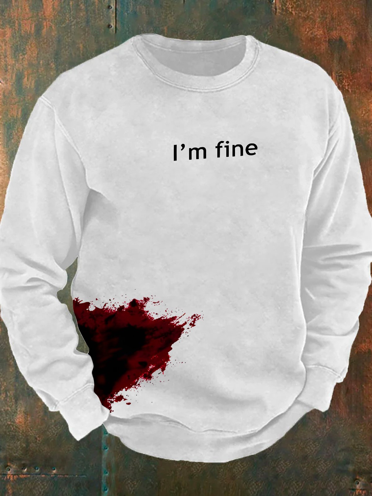 I'm Fine Men's Casual Sweatshirt