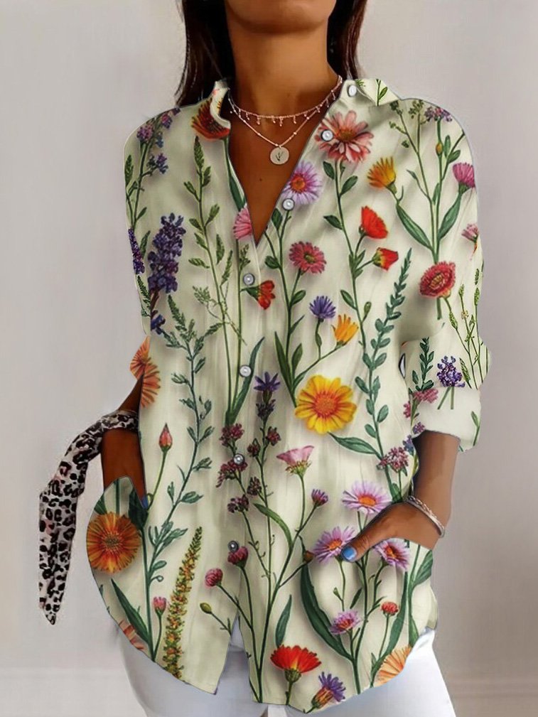 Casual Geometric Shirt