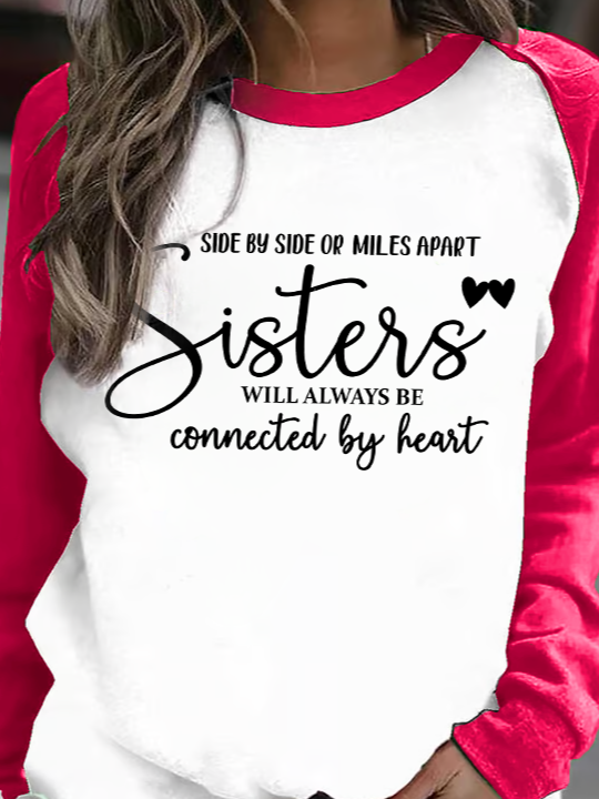 Women Casual Loose Valentine's Day Sweatshirt