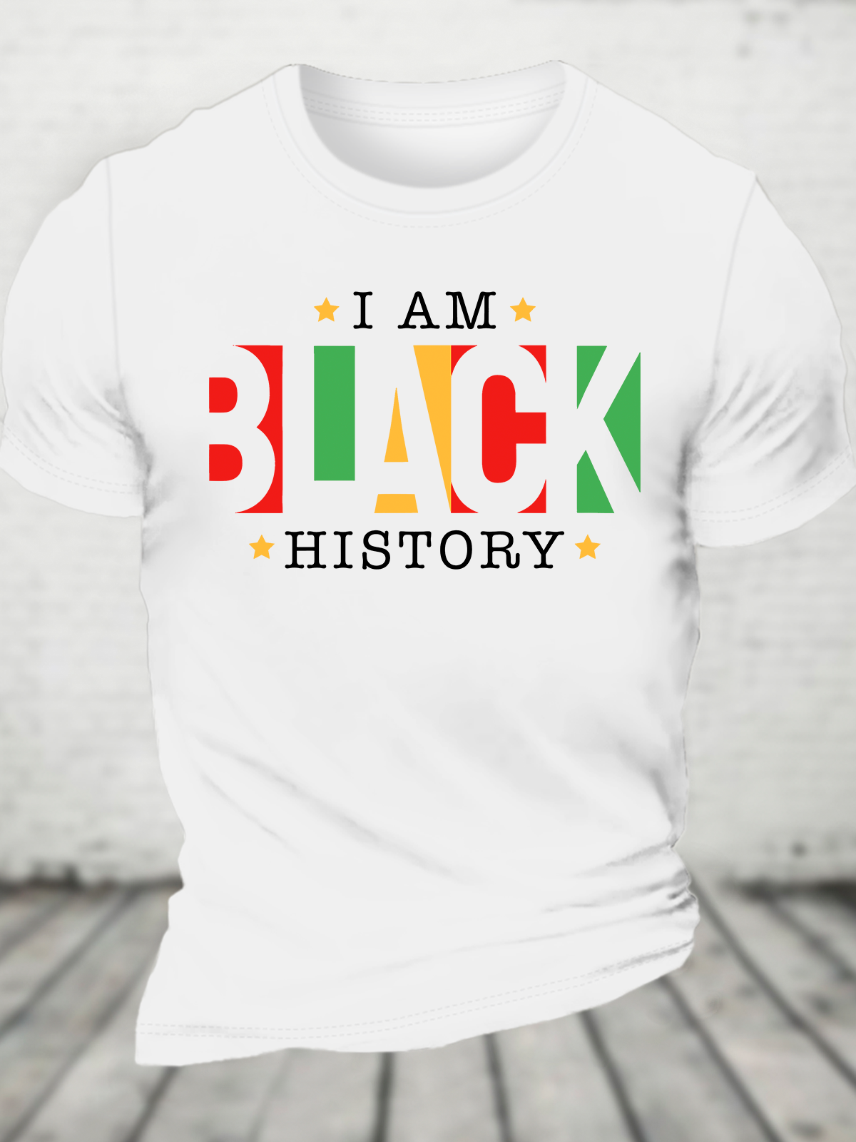 I Am Black History Cotton T-Shirt
