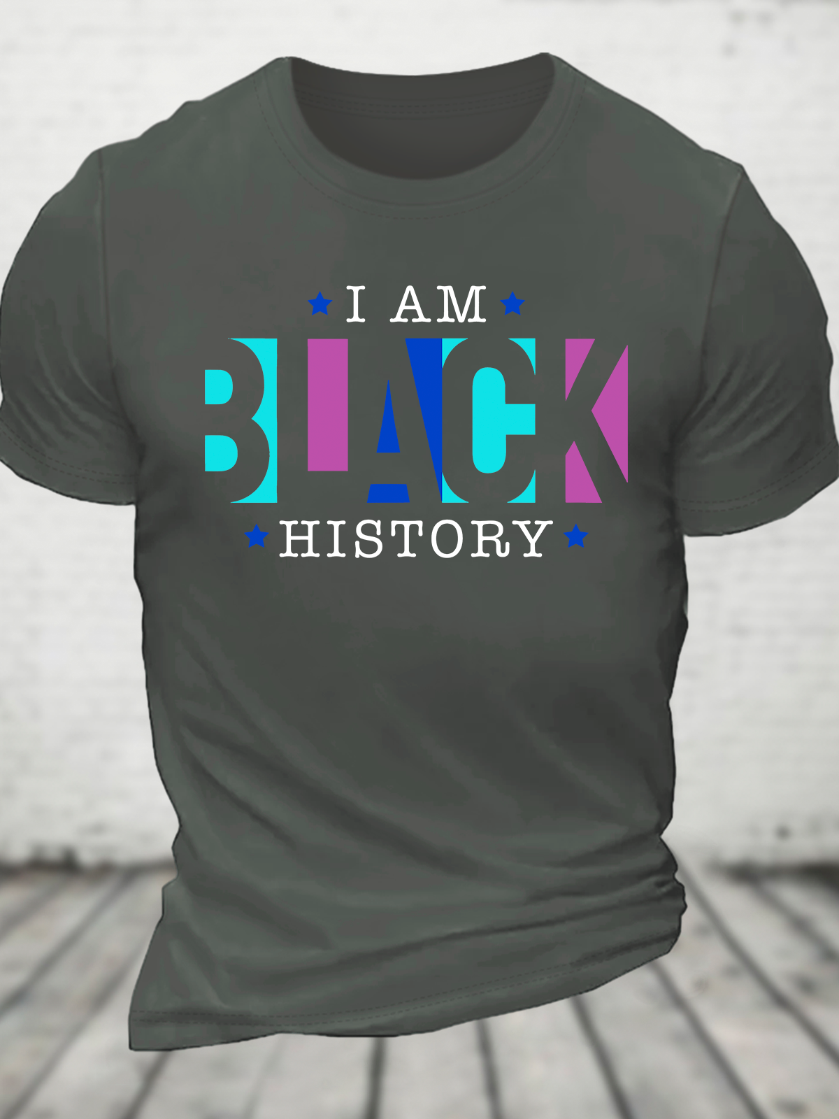 I Am Black History Cotton T-Shirt