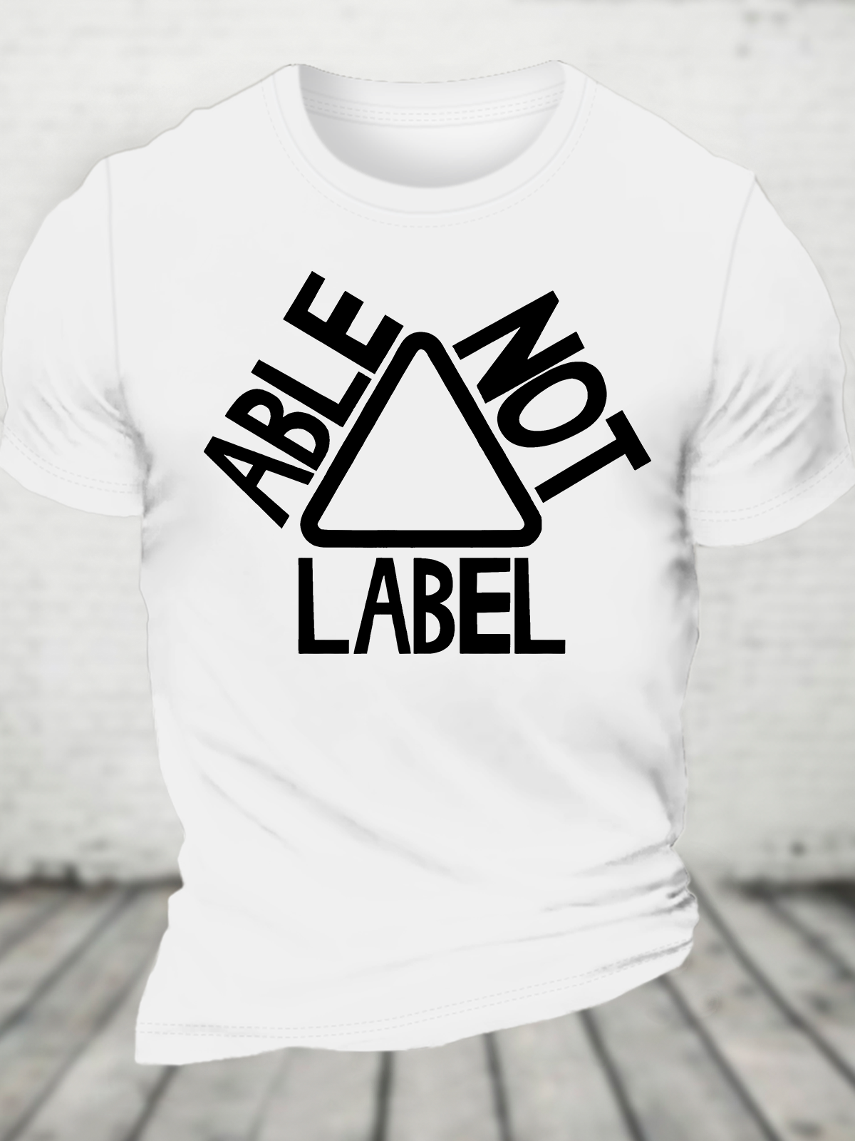 See The Able Not The Label Awareness Cotton T-Shirt