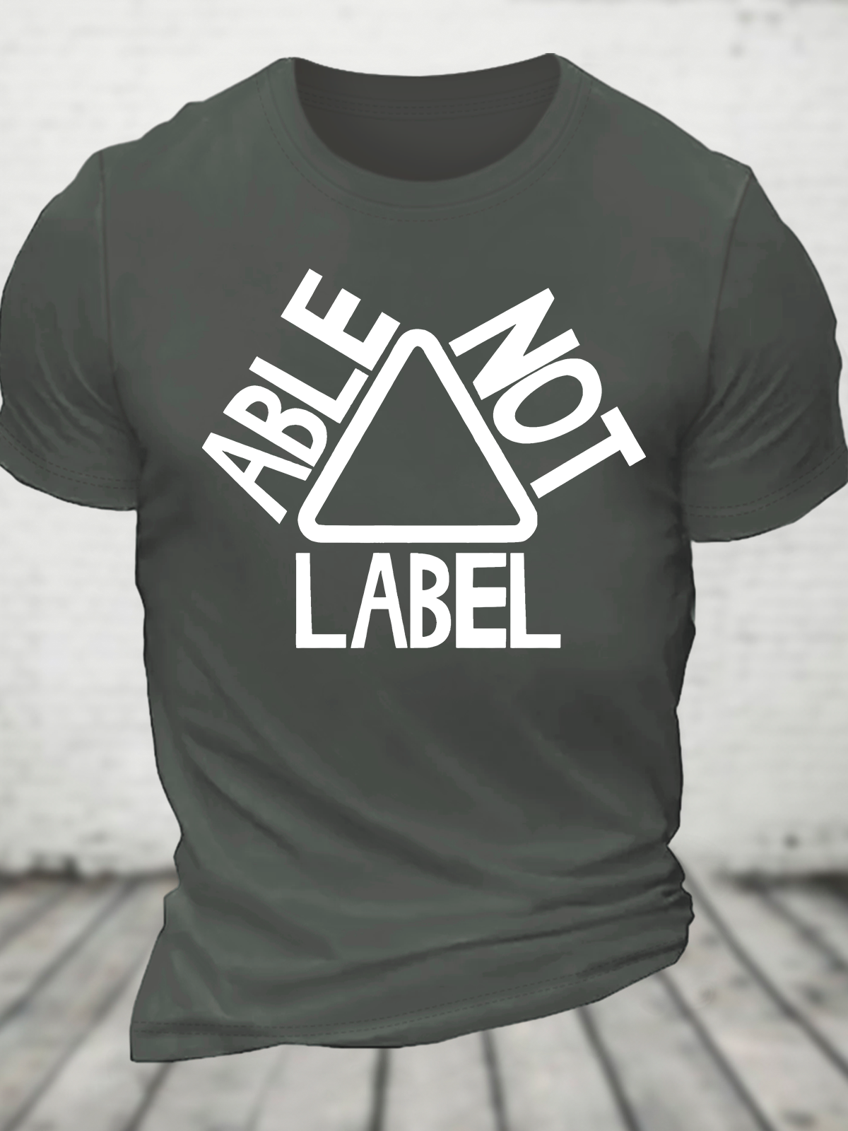 See The Able Not The Label Awareness Cotton T-Shirt
