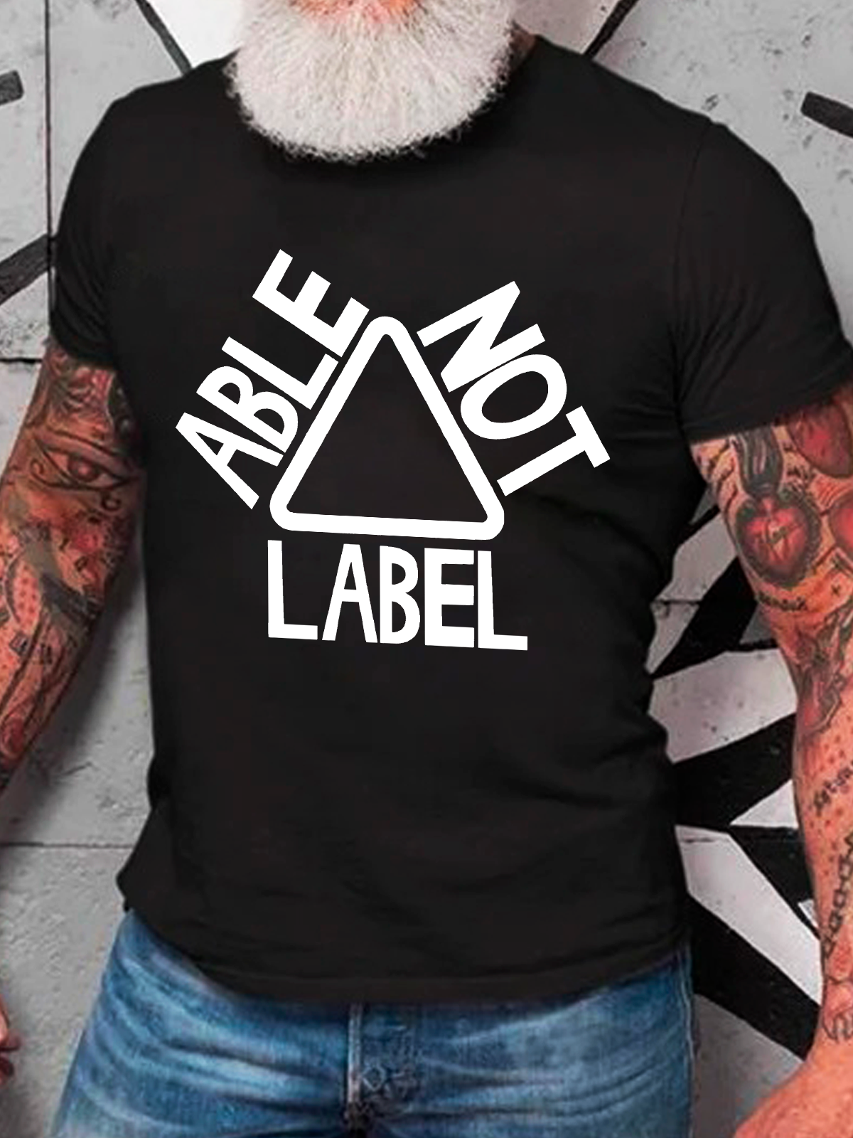 See The Able Not The Label Awareness Cotton T-Shirt