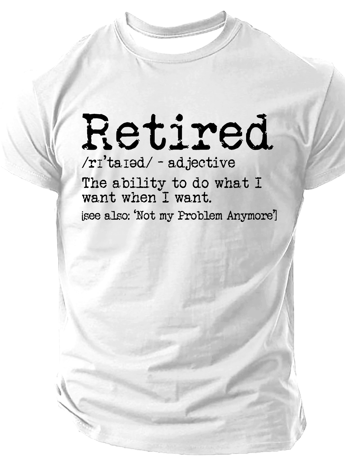 Fun Retirement Programming Cotton T-Shirt