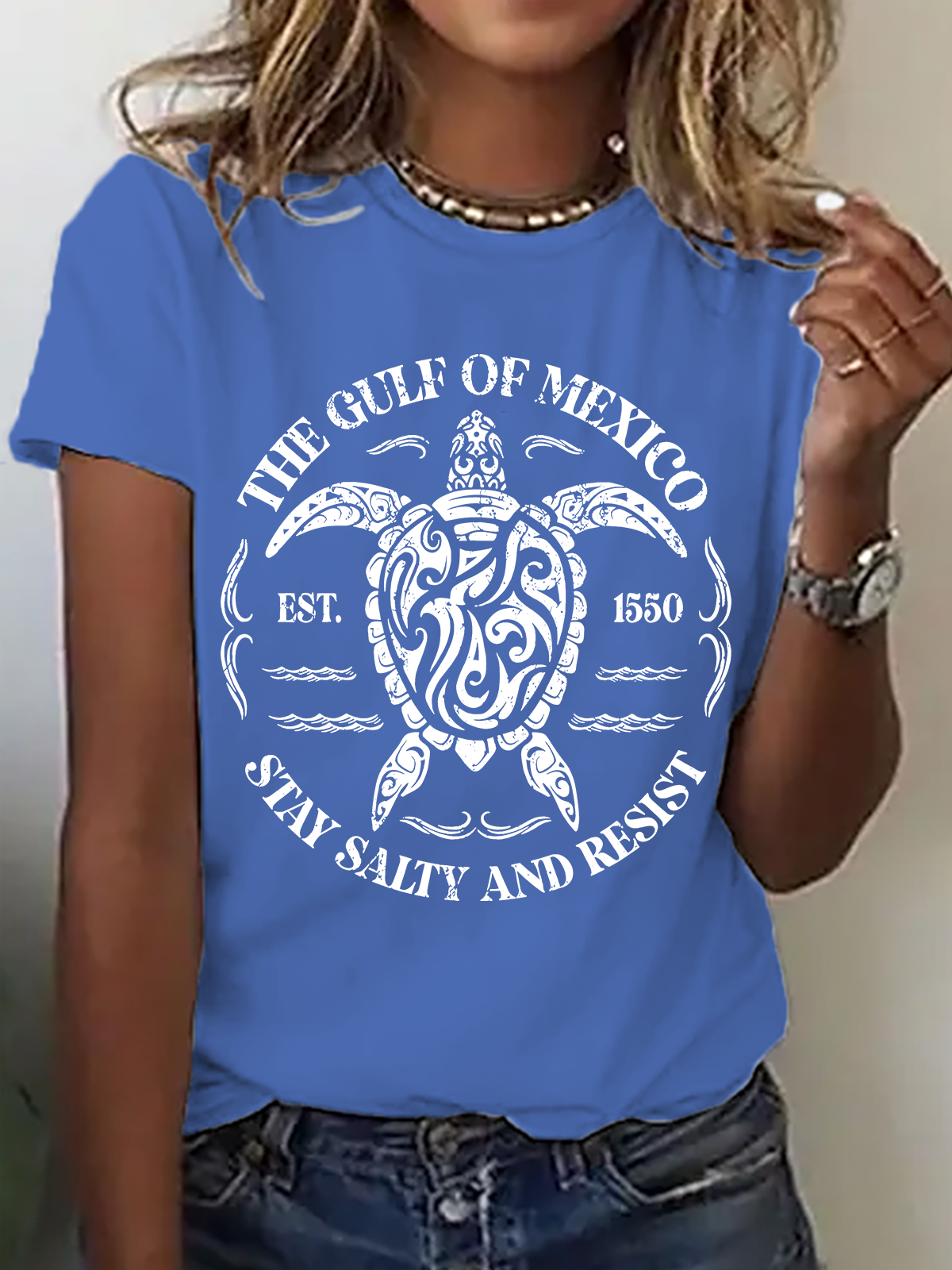 Gulf Of Mexico Cotton T-Shirt
