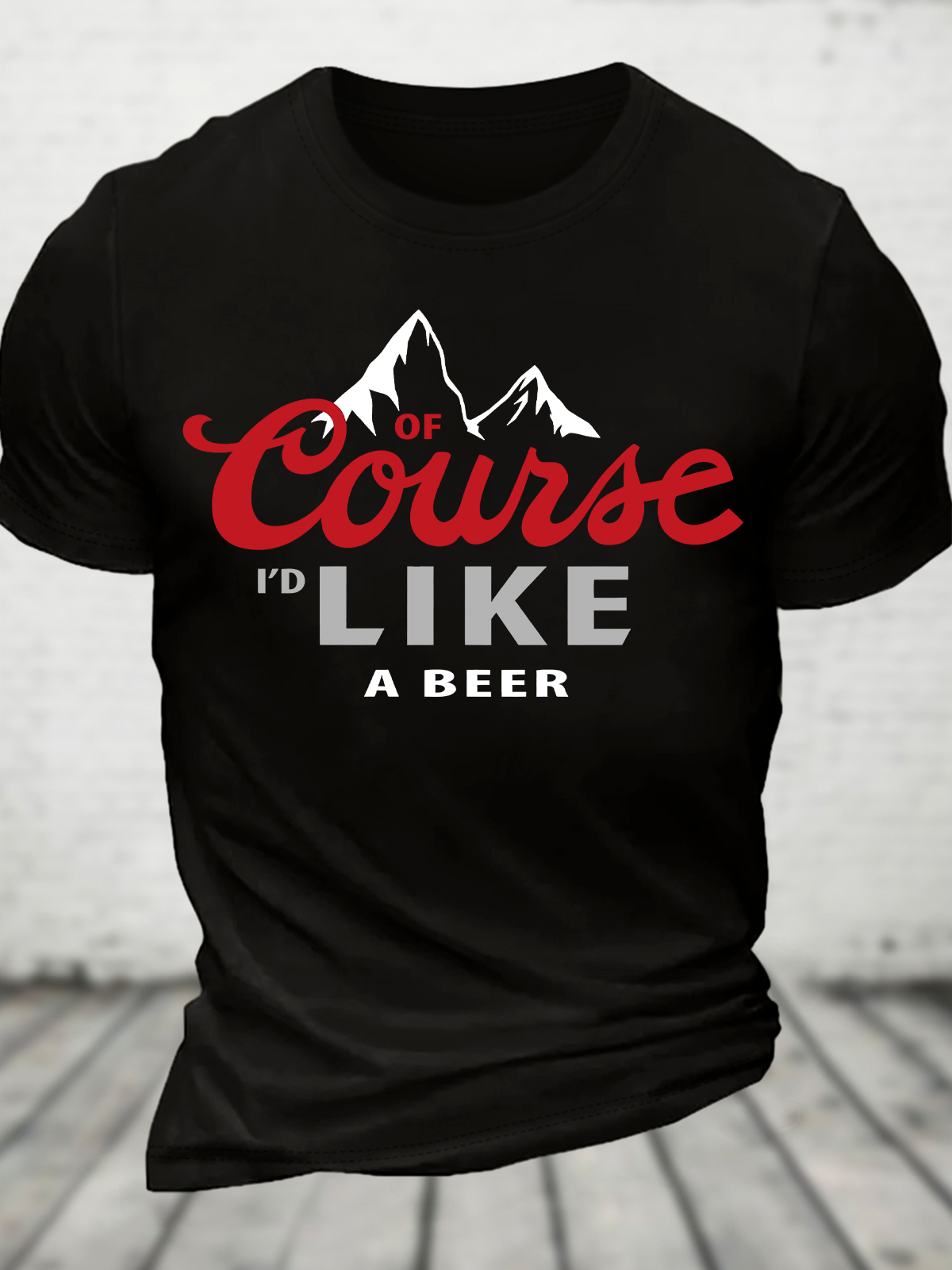 Thanks For The Beer!Course Like A Beer Cotton T-Shirt
