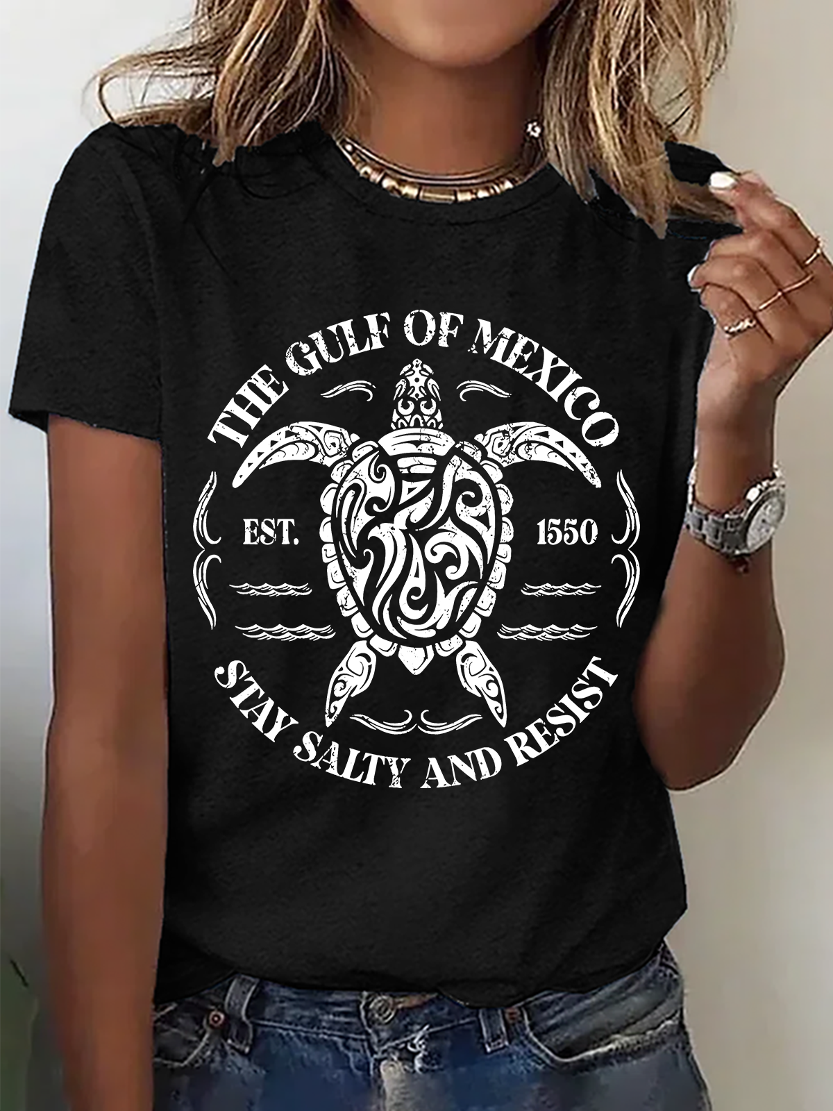 Gulf Of Mexico Cotton T-Shirt
