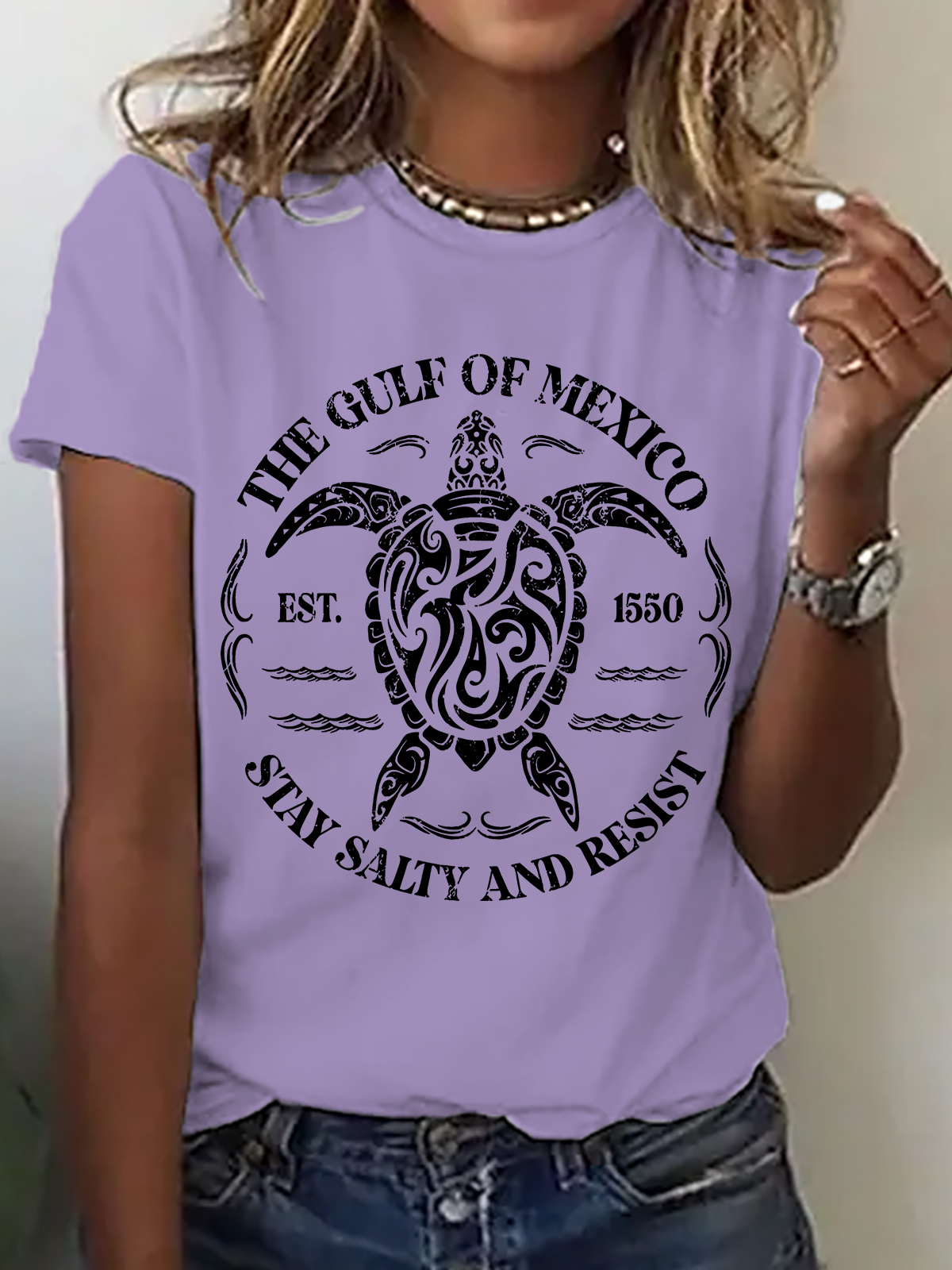 Gulf Of Mexico Cotton T-Shirt