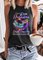 Grandma Style Classic Graphic Casual Vest
