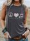 Life Is Good Sleeveless Casual Women Vests