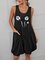Flower Sleeveless Cotton-Blend Dresses