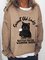 Sweet Old Lady More Like Battle-Tested Warrior Queen Long Sleeve Crew Neck Sweatshirt