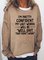 My Last Words Women's long sleeve sweatshirt
