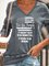 It Doesn't Need To Be Rewritten Women‘s Long Sleeve Casual Crew Neck Shift Sweatshirt