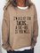 Funny I'm A Slut for Tacos Casual Letter Sweatshirt