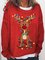 Christmas Adorable Reindeer Casual Sweatshirt