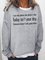 I Can Only Please One Person A Day Today Isn't Your Day Tomorrow Either Sweatshirt