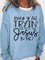 Why Ya'll Tryin to Test The Jesus in Me Casual Sweatshirt