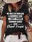 Womens I Can't Pound Common Sense Into Stupid People Letter Short Sleeve T-Shirt