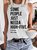 Mens Funny quotes letter Casual Knit