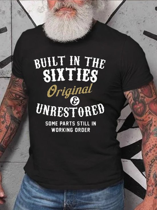 Men's Built In The Sixties Printed T-shirt