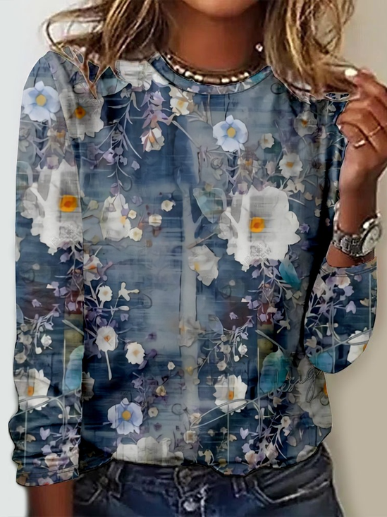 Casual Crew Neck T-Shirt