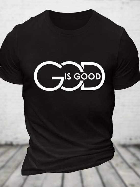 God Is Good Cotton T-shirt