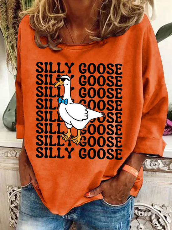Silly Goose Casual Sweatshirt