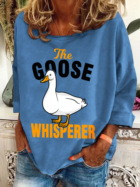 Goose Geese Whisperer Casual Sweatshirt