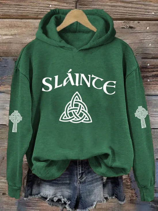 Women's St. Patrick's Day Print Hoodie