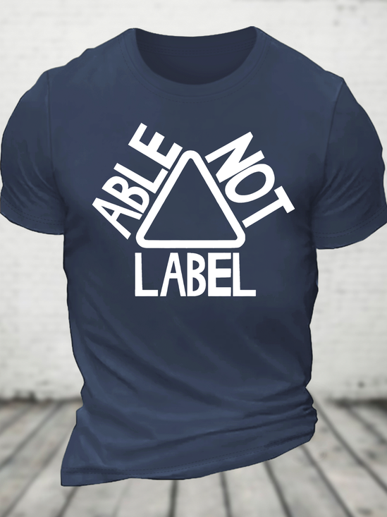 See The Able Not The Label Awareness Cotton T-Shirt