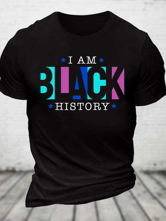 I Am Black History Cotton T-Shirt
